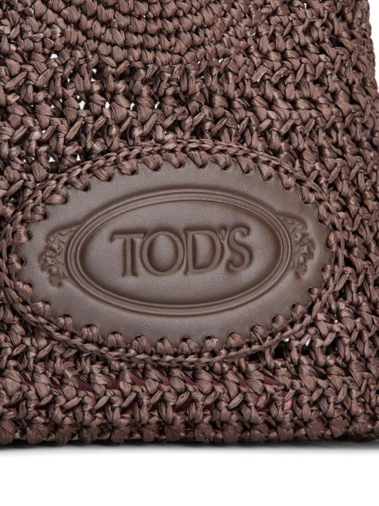 25SS 토즈 숄더백 XBWEBLF0100RGM0ZQ7 BROWN DOM - TODS