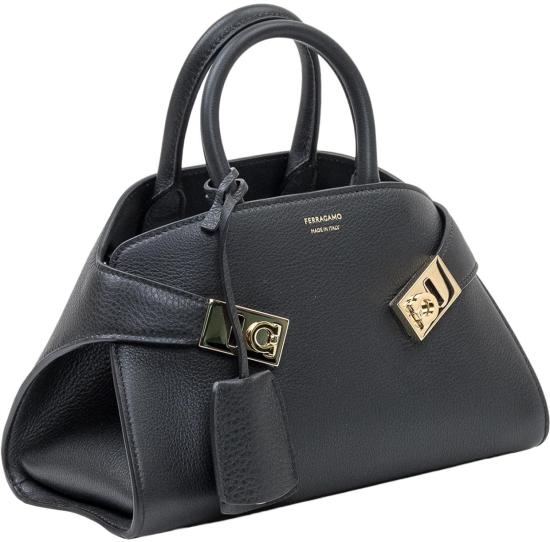 26SS 살바토레 페라가모 토트백 215975768853 BLACK DOM - SALVATORE FERRAGAMO