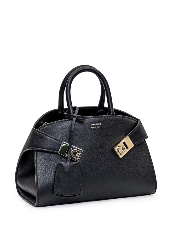 25FW 살바토레 페라가모 토트백 215975768853 BLACK DOM - SALVATORE FERRAGAMO