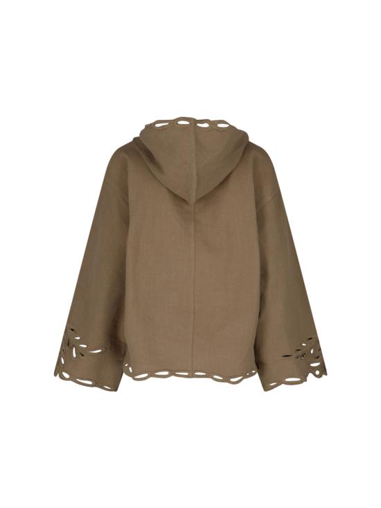 25SS 이자벨마랑에뚜왈 후드 티셔츠 HT0550FA C1J12E 67LK Green - ISABEL MARANT ETOILE