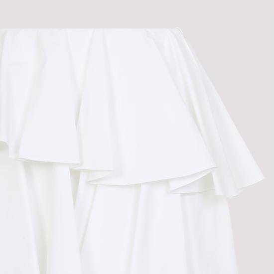 25SS 알라이아 숏 스커트 AA9J2313T611A 000 BLANC - ALAIA