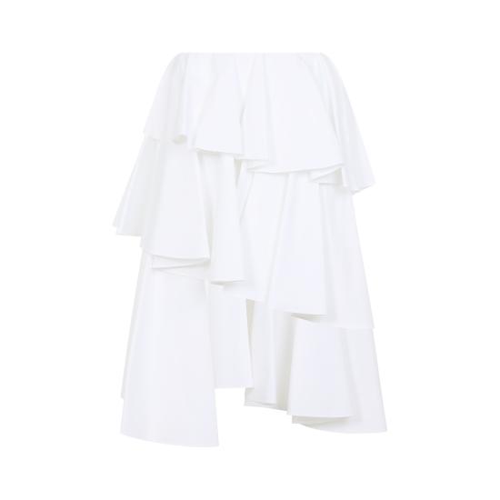 25SS 알라이아 숏 스커트 AA9J2313T611A 000 BLANC - ALAIA