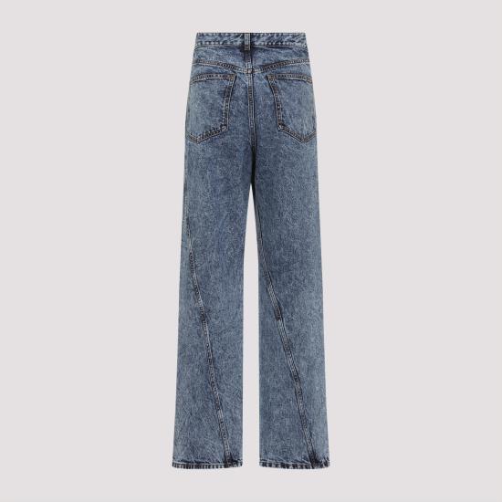 25SS 알라이아 데님 팬츠 AA9P1161T535A 524 BLEU NEIGE - ALAIA