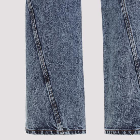 25SS 알라이아 데님 팬츠 AA9P1161T535A 524 BLEU NEIGE - ALAIA