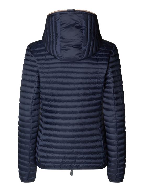 25SS 세이브더덕 패딩 D33620W IRIS20 90010 BLUE BLACK - SAVE THE DUCK