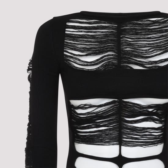 25SS 릭 오웬스 원피스 RO01E7614 KGRIDM 09 BLACK - RICK OWENS