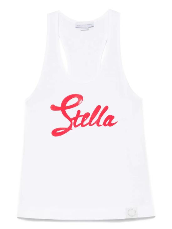 25SS 스텔라 맥카트니 반팔 티셔츠 6J03943SPZ90 9000 PURE WHITE