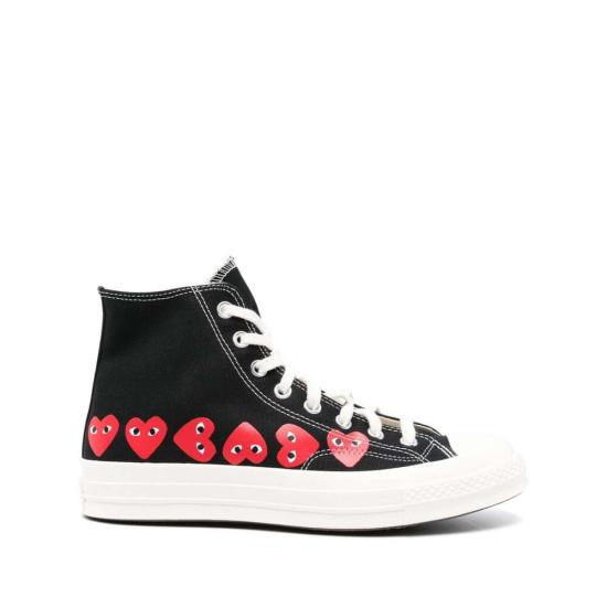  꼼데가르송 플레이 X 컨버스 부츠 AZ K127 001 BLACK - COMME DES GARCONS PLAY CONVERSE