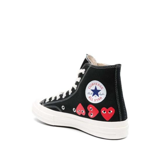  꼼데가르송 플레이 X 컨버스 부츠 AZ K127 001 BLACK - COMME DES GARCONS PLAY CONVERSE