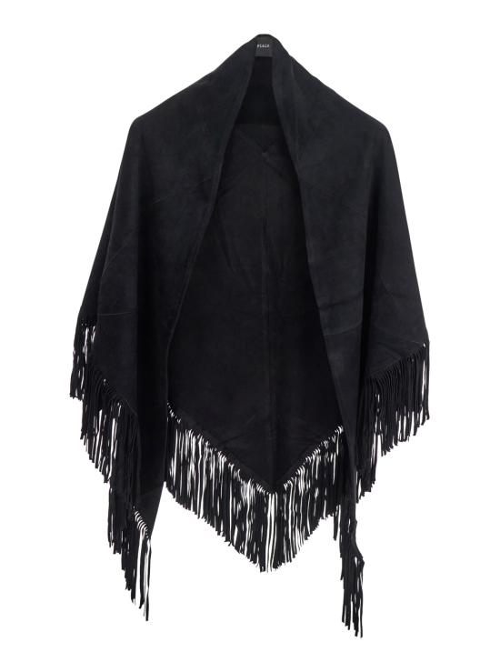 25SS 플레인 케이프 P538NERO Black