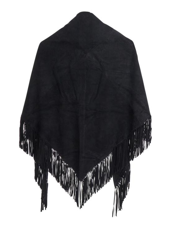 25SS 플레인 케이프 P538NERO Black - PLAIN