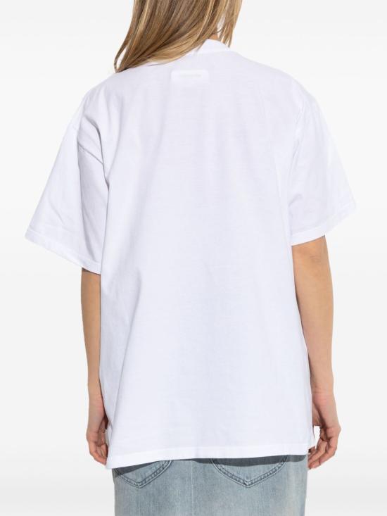 25SS MM6 메종마르지엘라 반팔 티셔츠 S62GD0202 M20115 100 White - MM6 MAISON MARGIELA