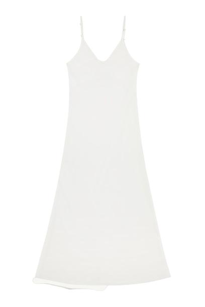 25SS MM6 메종마르지엘라 미디 원피스 S62DG0048 M20108 151 White