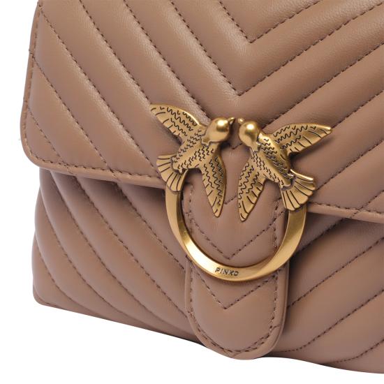 25SS 핑코 토트백 100044 A0GKD01Q Beige - PINKO