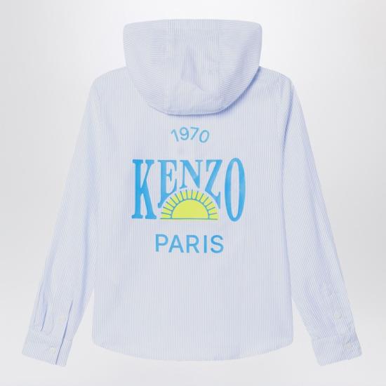 25SS [키즈] 겐조 셔츠 K61093 ACO Blue - KENZO