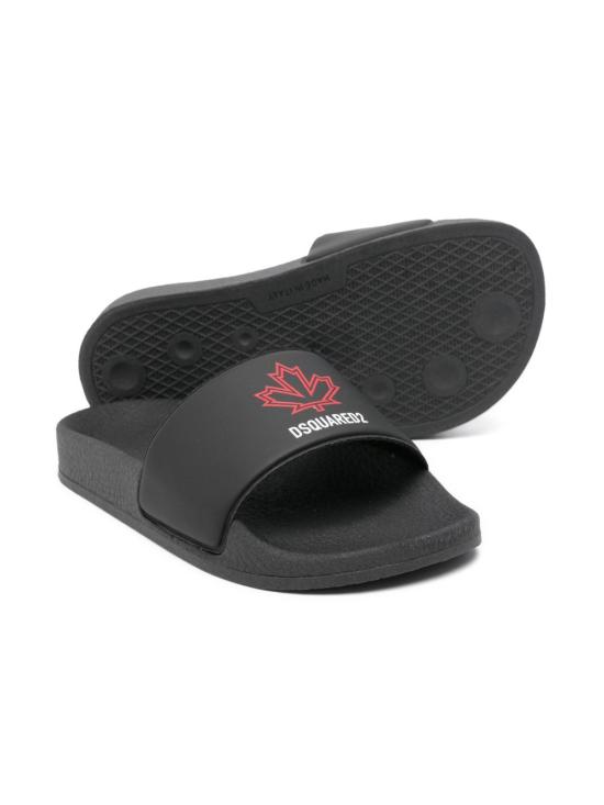 25SS [주니어] 디스퀘어드2 플랫 슈즈 80252 1 Black - DSQUARED2