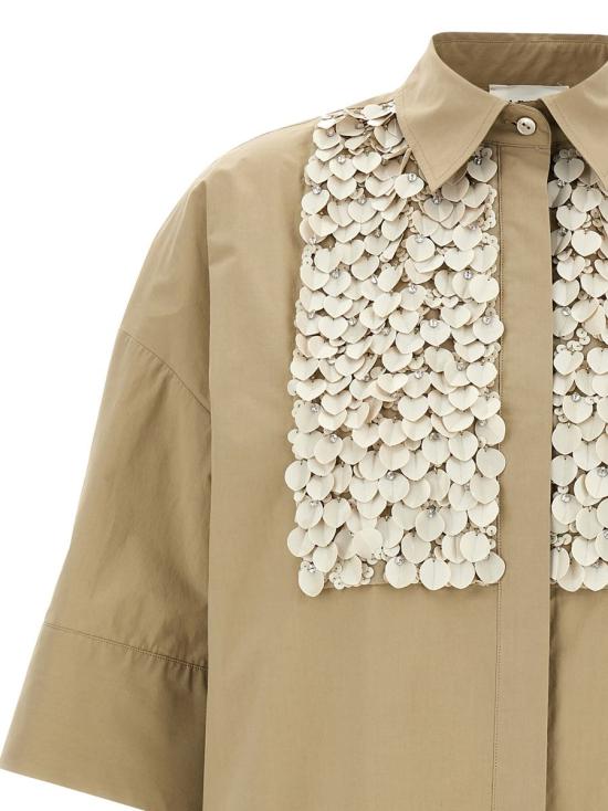 25SS 파로쉬 블라우스 D381244CANYOX25003 Beige - PAROSH