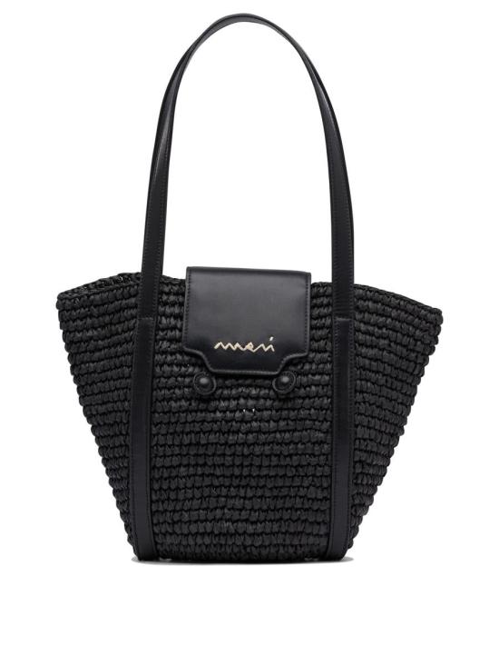 25SS 마르니 숄더백 SHMP0117U1P832100N99 Black