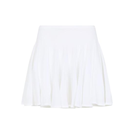 25SS 알라이아 숏 스커트 AA9J2306K053A 000 WHITE