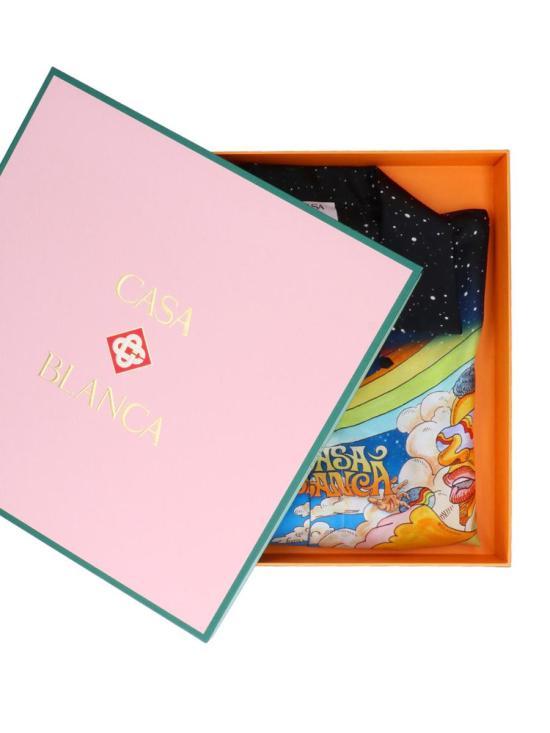 25SS 카사블랑카 긴팔 셔츠 U MS25 SH 006 07LA MUSIQUE MULTICOLOUR - CASABLANCA