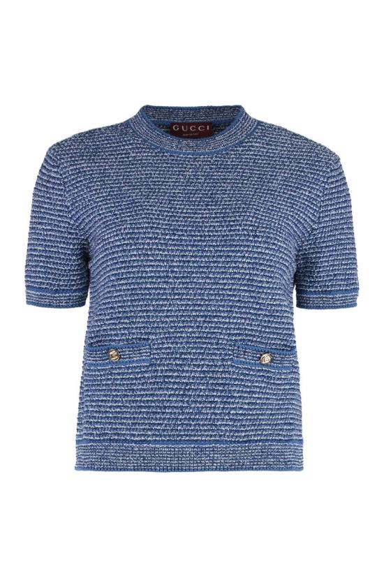 25SS 구찌 반팔 티셔츠 818647XKENS 4179 BLUE