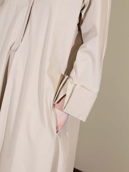  Gabriela Coll 블라우스 No. 46 오버사이즈 쿠르타 베이지 - OTHER BRANDS