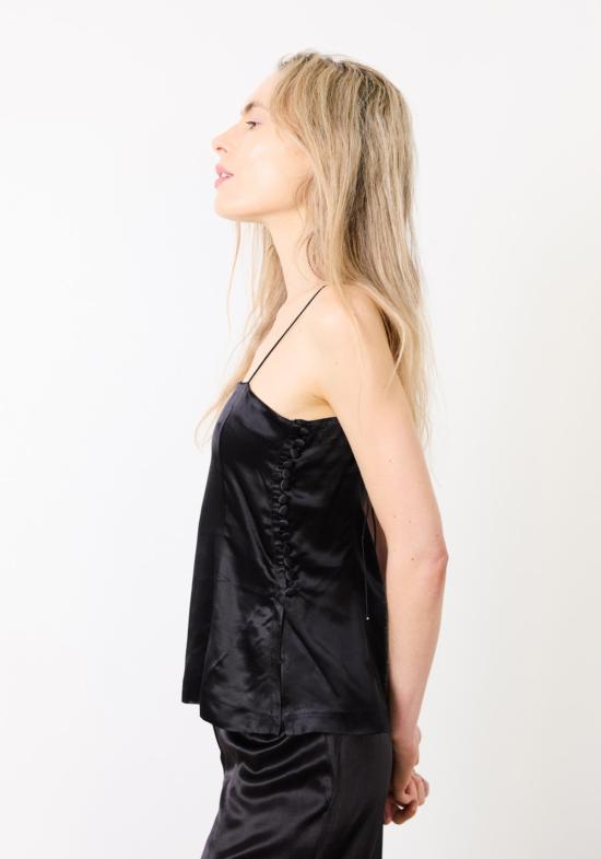  Mr. Larkin 캐미솔 Sille Top Black - OTHER BRANDS