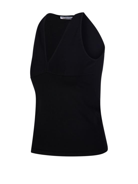 25SS 막스마라 민소매 티셔츠 2511361313600 012 NERO - MAX MARA