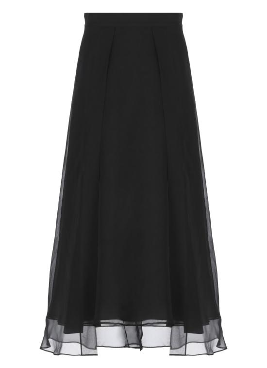 25SS 브루넬로 쿠치넬리 스커트 MF940G3810C101 Black