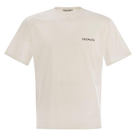 25SS 프리미아타 반팔 티셔츠 PA1019 WHITE