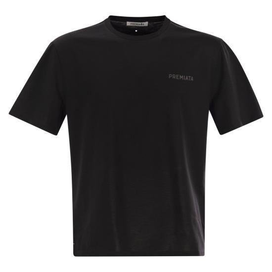 25SS 프리미아타 반팔 티셔츠 PA1019 BLACK