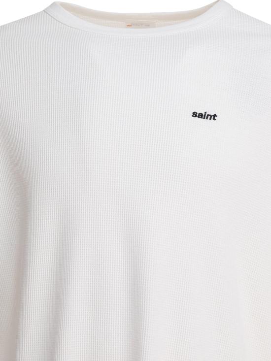 25SS 세인트 미카엘 긴팔 티셔츠 SMHR80000038WHITE - SAINT MXXXXXX