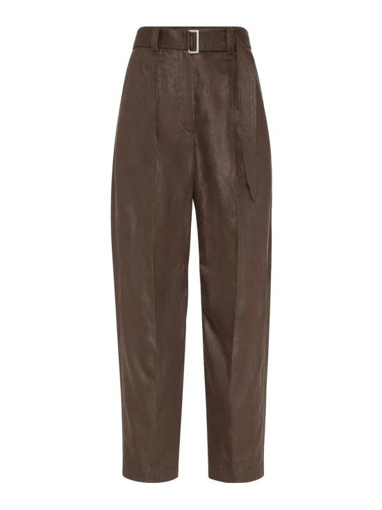 25SS 브루넬로 쿠치넬리 스트레이트 팬츠 ML142P8559C273 Brown