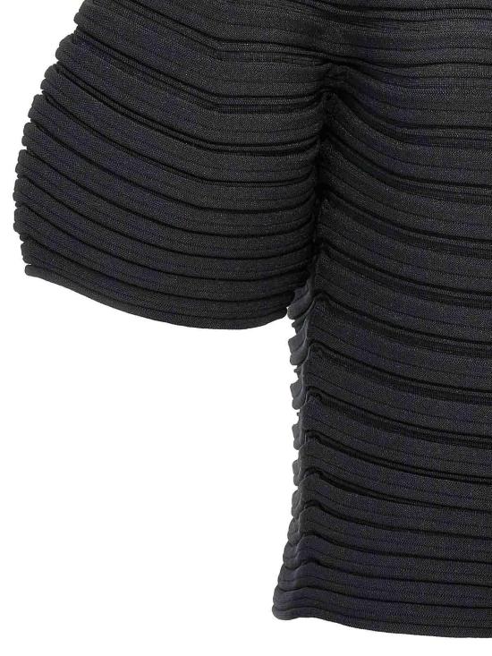  플리츠플리즈 반팔 티셔츠 PP48KK77115 Black - PLEATS PLEASE