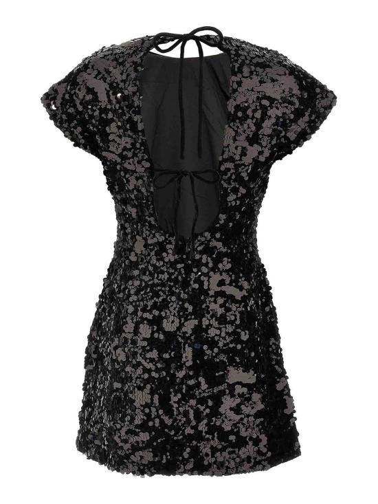  가니 숏 원피스 T4045099 Black - GANNI