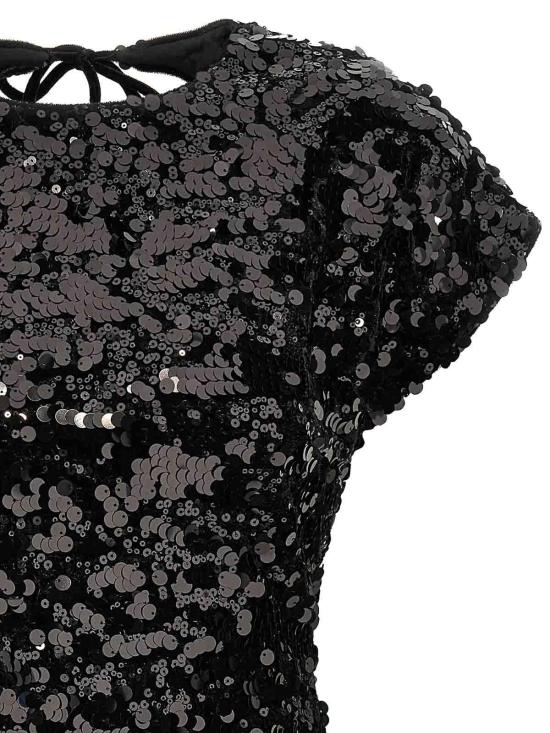  가니 숏 원피스 T4045099 Black - GANNI