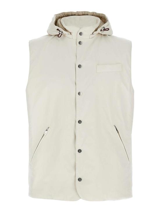  브루넬로 쿠치넬리 베스트 MD4796523CTG25 White