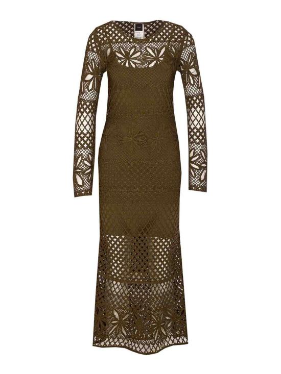  핑코 롱 원피스 104731A2FFX26 Green