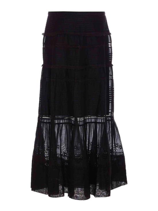  이자벨마랑에뚜왈 스커트 JU0282FAC1J15E01BK Black - ISABEL MARANT ETOILE