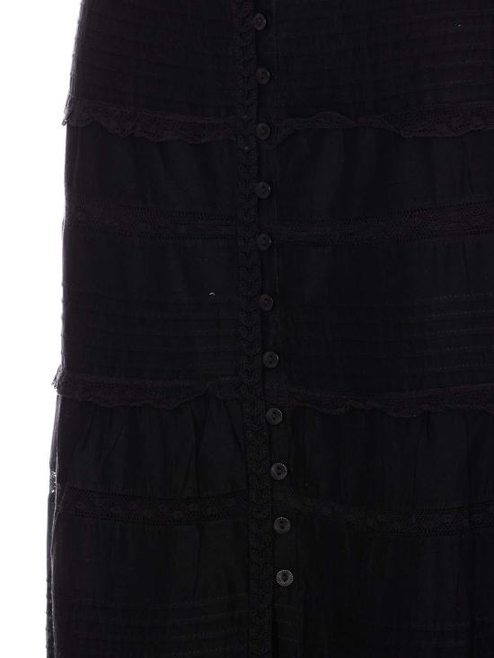  이자벨마랑에뚜왈 스커트 JU0282FAC1J15E01BK Black - ISABEL MARANT ETOILE