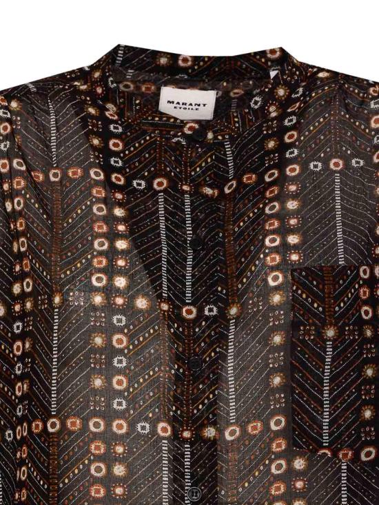 이자벨마랑에뚜왈 셔츠 HT0028FAC1J19E02FK Black - ISABEL MARANT ETOILE