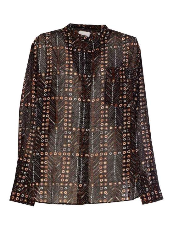  이자벨마랑에뚜왈 셔츠 HT0028FAC1J19E02FK Black