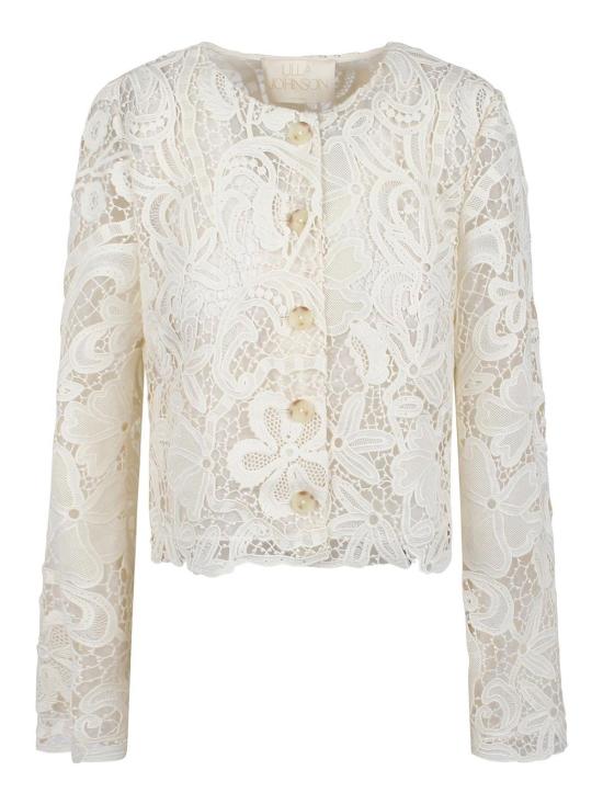  울라 존슨 자켓 SP250508PRISTINE White