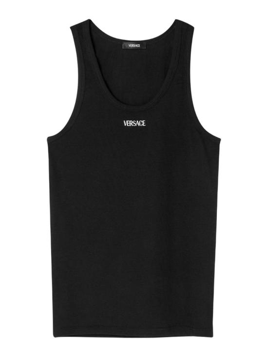  베르사체 민소매 티셔츠 10131251A094101B000 Black