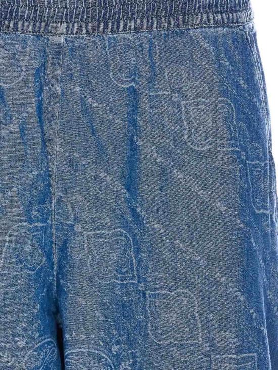 26SS 핑코 스트레이트 팬츠 104978A2I8PJE Blue - PINKO