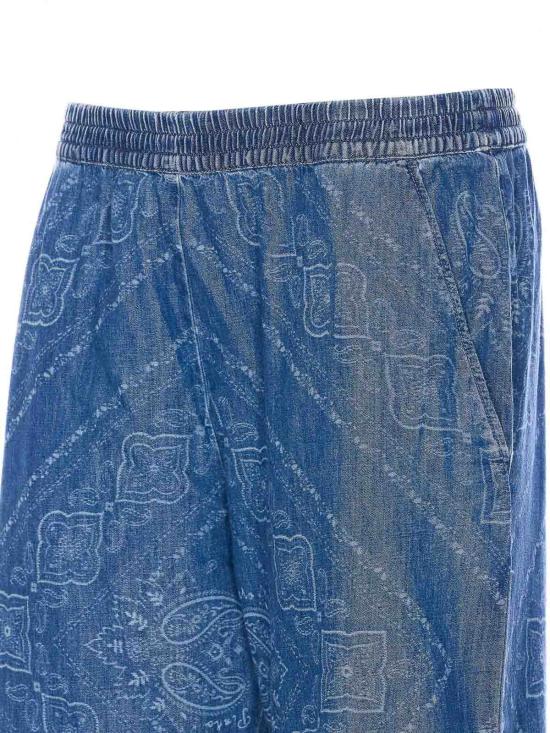 26SS 핑코 스트레이트 팬츠 104978A2I8PJE Blue - PINKO