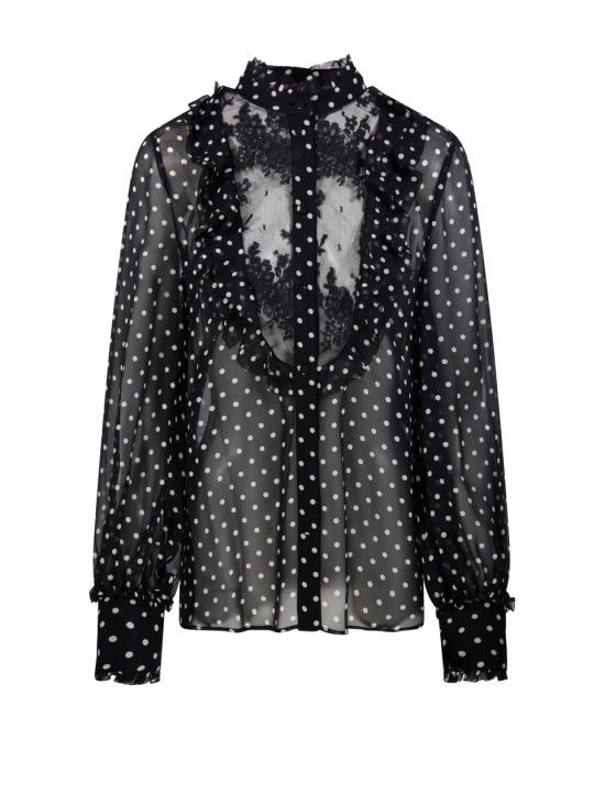 25SS 발렌티노 가라바니 블라우스 6B0AB7J19AB TB1 NERO BETULLA