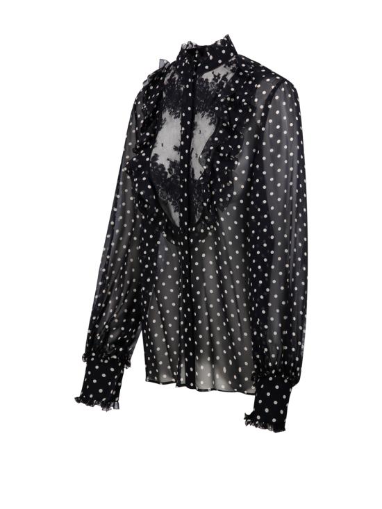 25SS 발렌티노 가라바니 블라우스 6B0AB7J19AB TB1 NERO BETULLA - VALENTINO GARAVANI