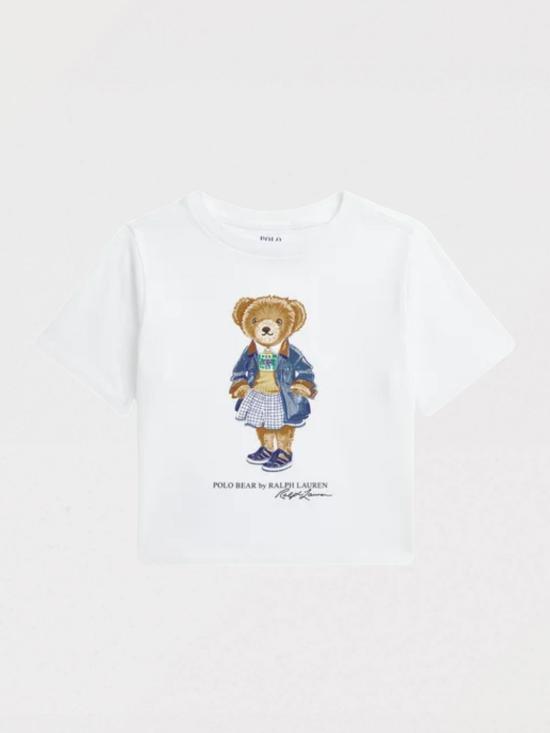 25SS [키즈] 폴로 랄프로렌 티셔츠 313965155001 White