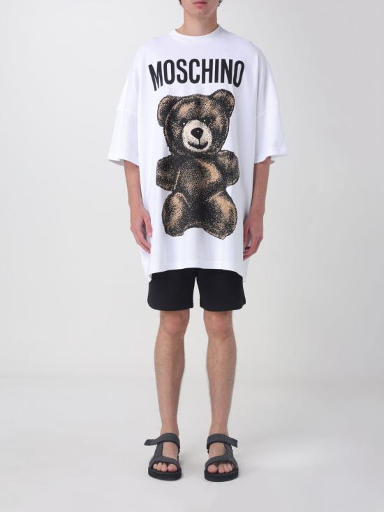 25SS 모스키노 반팔 티셔츠 07120244 1001 Multicolor